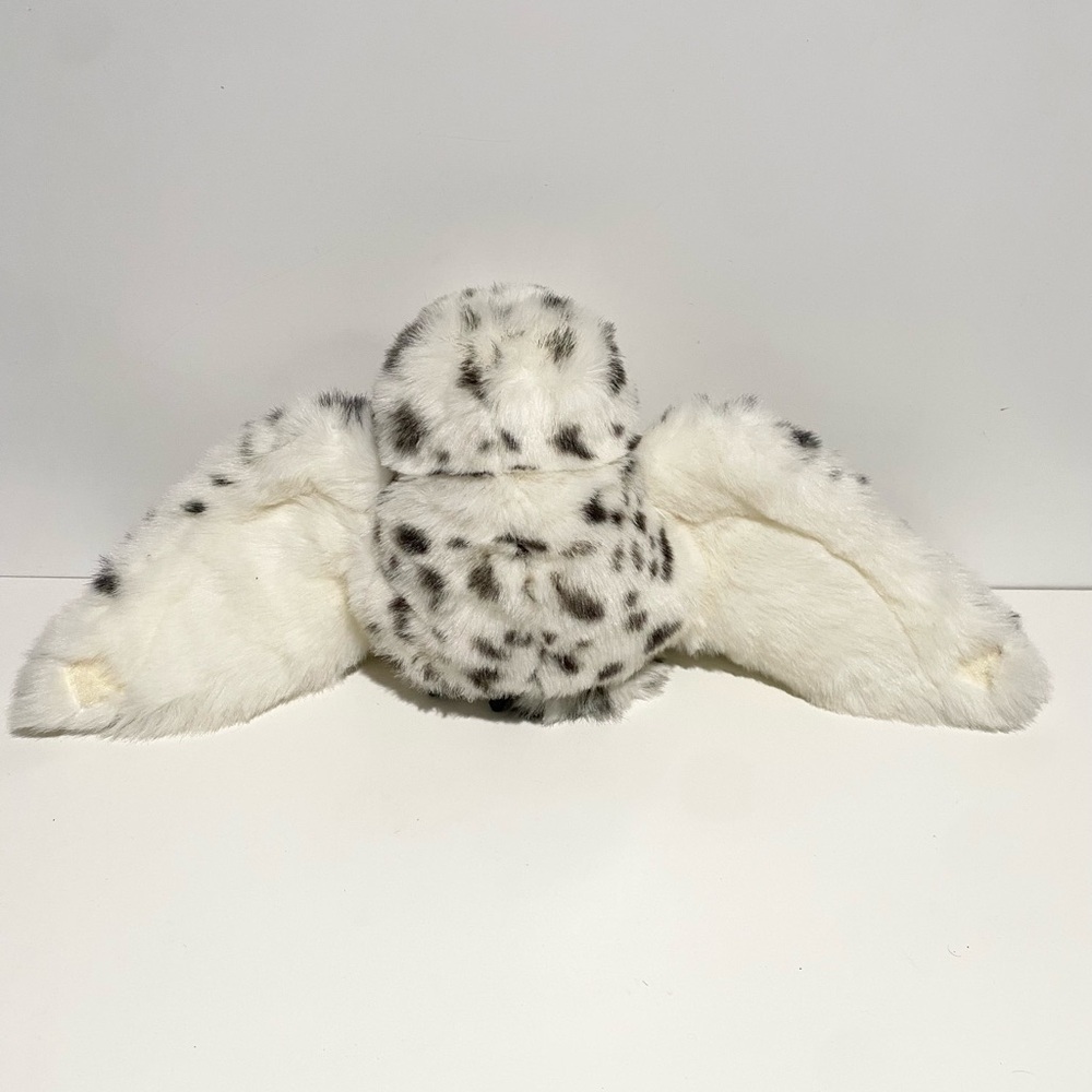 Folkmanis Puppet Plush Snowy‎ Owl Toy - White and Black - Picture 5 of 9